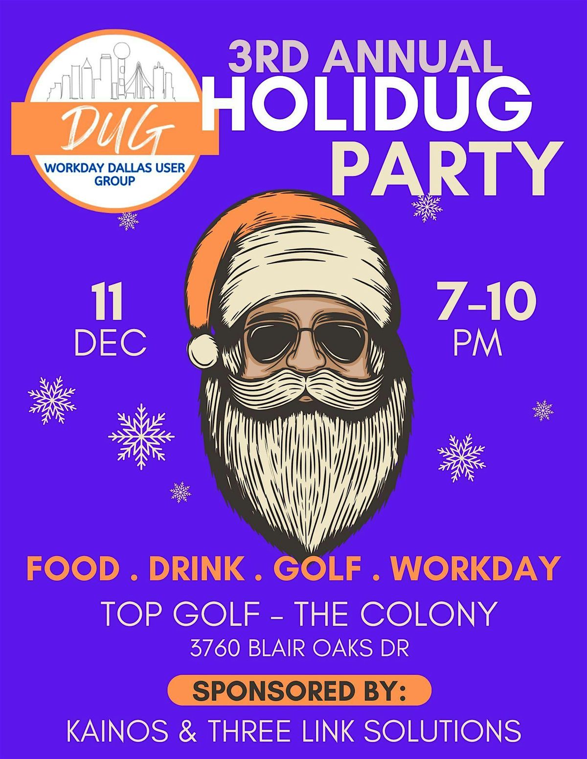 2024 Workday HoliDUG Party at Top Golf