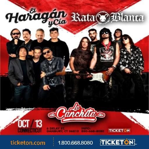 EL HARAGAN Y CIA & RATA BLANCA -DANBURY, CT