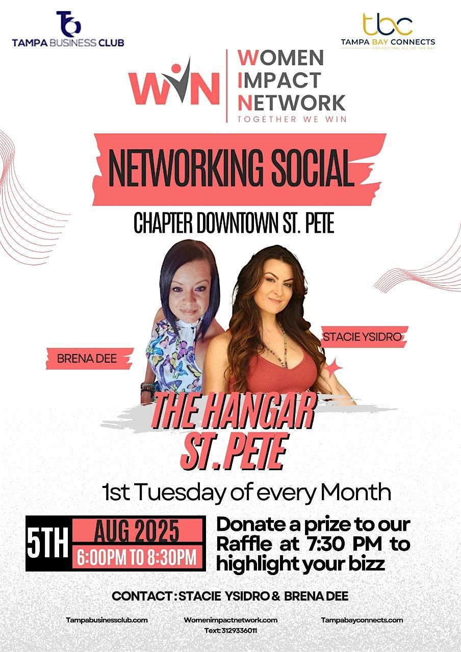 Women Impact Network Networking Social DTSP. Free Admission