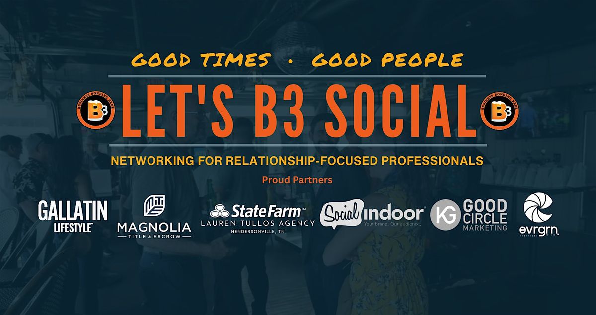 B3 Social | October Networking Event