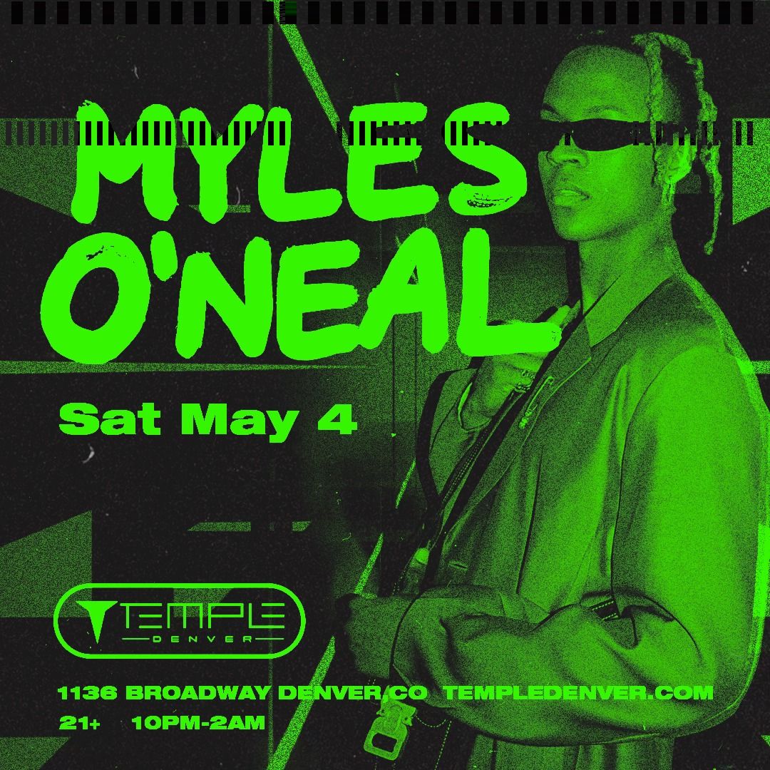 Myles O'Neal at Temple Denver