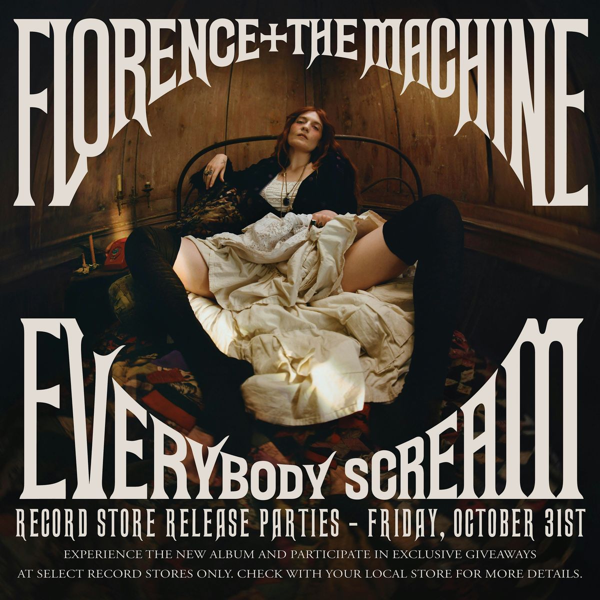 Florence and the Machine Everybody Scream album listening party!