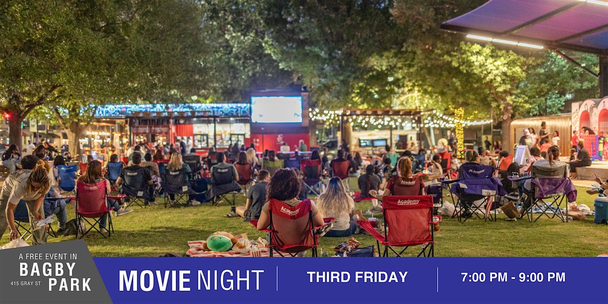 BAGBY PARK:   Movie Night