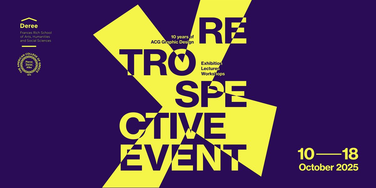 10 Years of Graphic Design at Deree \u2013 Looking Back, Moving Forward