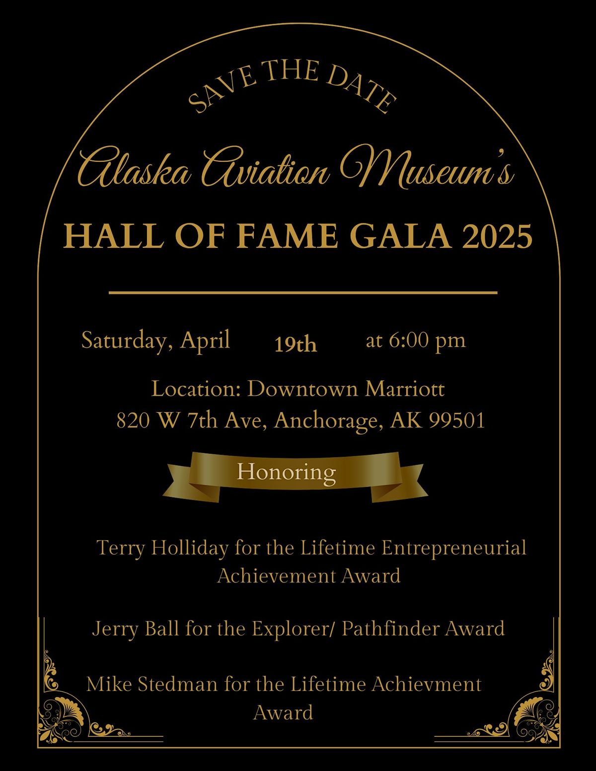 Alaska Aviation Museum's Hall of Fame 2025