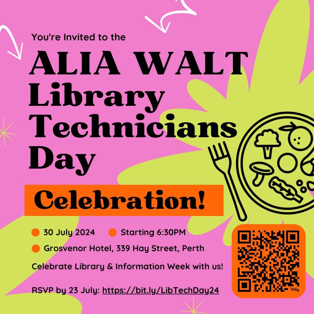 ALIA WALT Library Technician\u2019s Day Dinner 2024