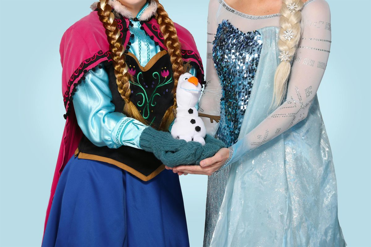 Majestic Manicures with The Frozen Sisters