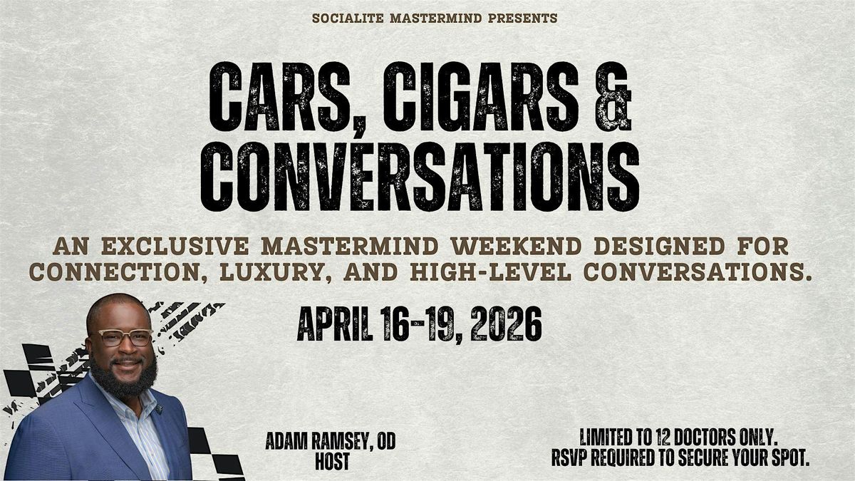 CARS, CIGARS & CONVERSATIONS