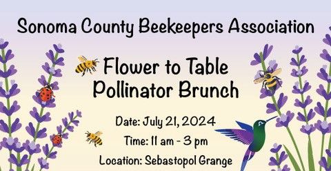Flower to Table Pollinator Brunch