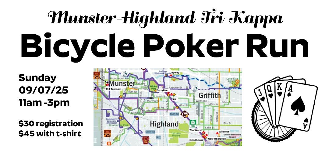 Munster-Highland Tri Kappa Bicycle Poker Run
