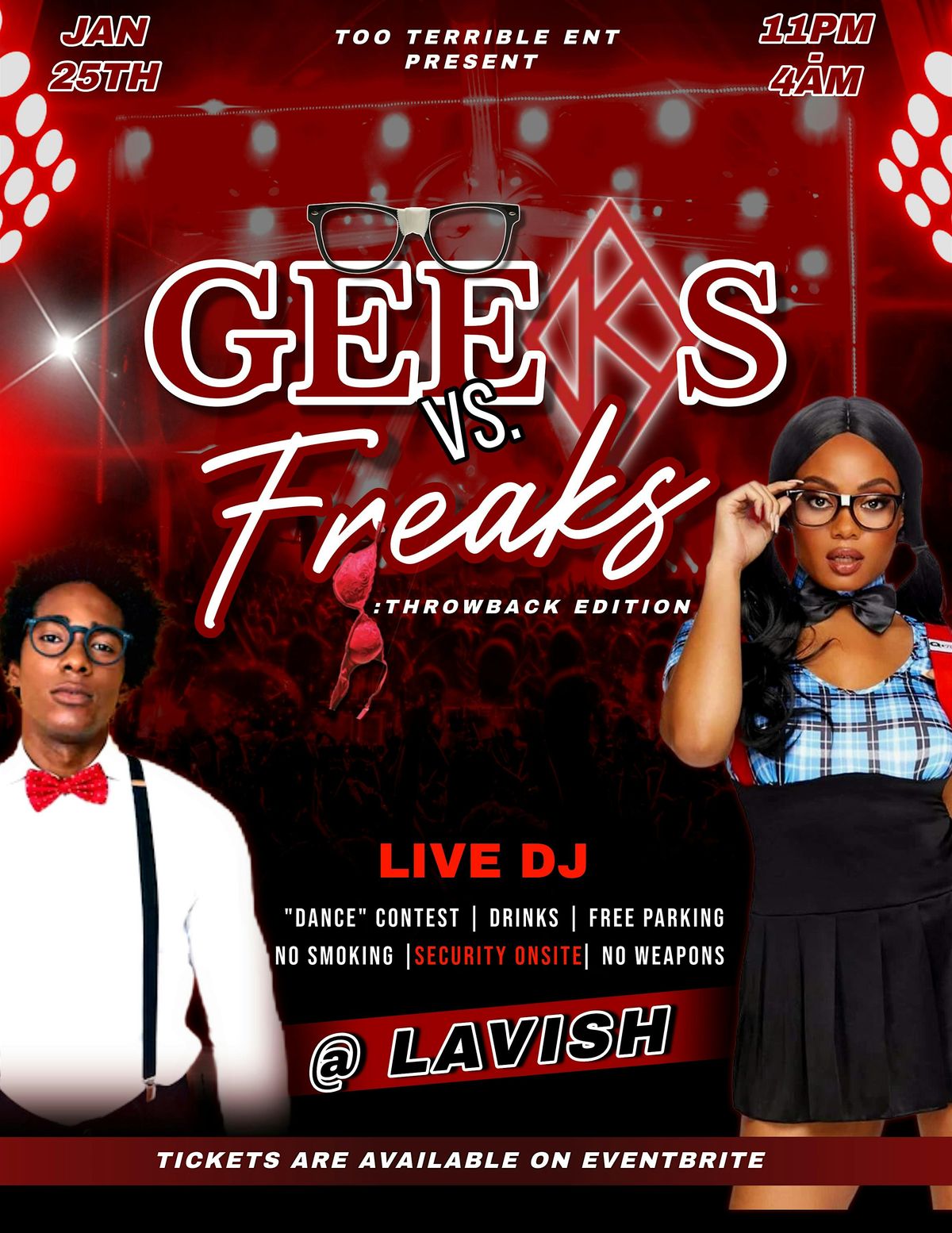 Geeks vs. Freaks : Throwback Edition