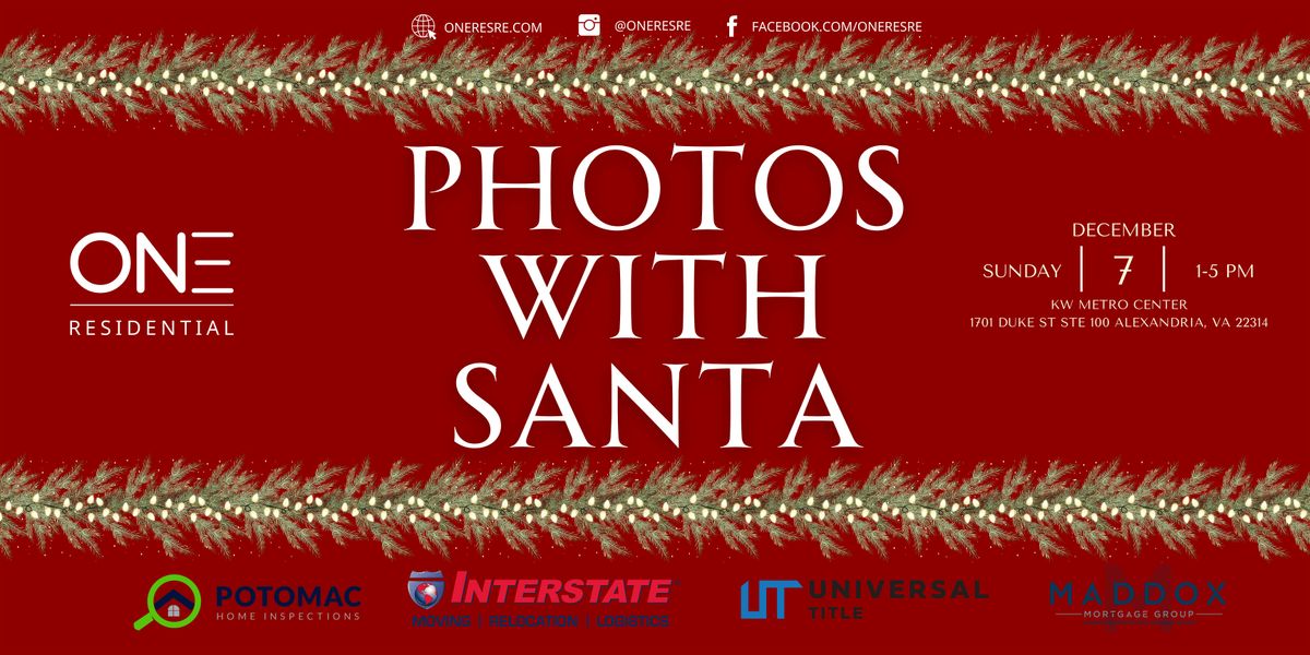 ONE Residential's Annual Photos with Santa