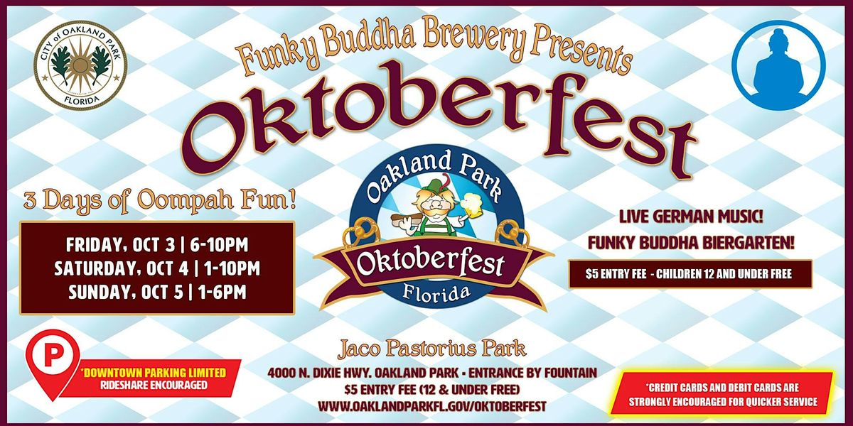 Oakland Park Oktoberfest: Presented by Funky Buddha