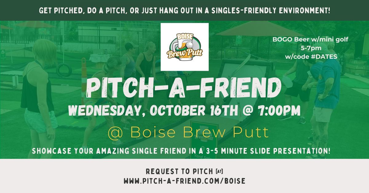 Pitch-A-Friend @ Boise Brew Putt