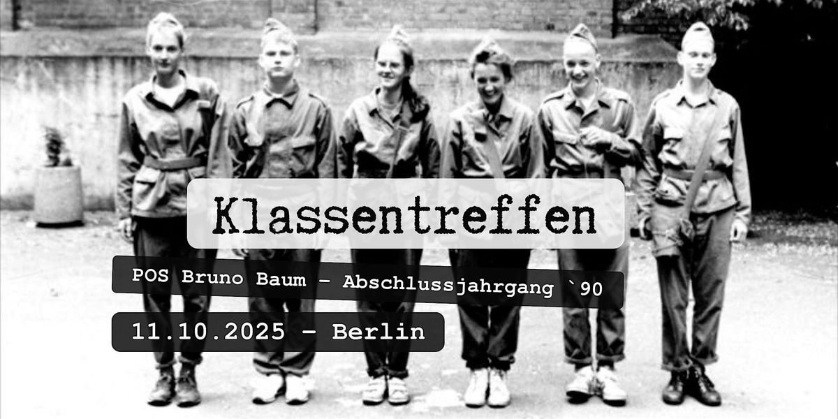 Klassentreffen POS Bruno Baum