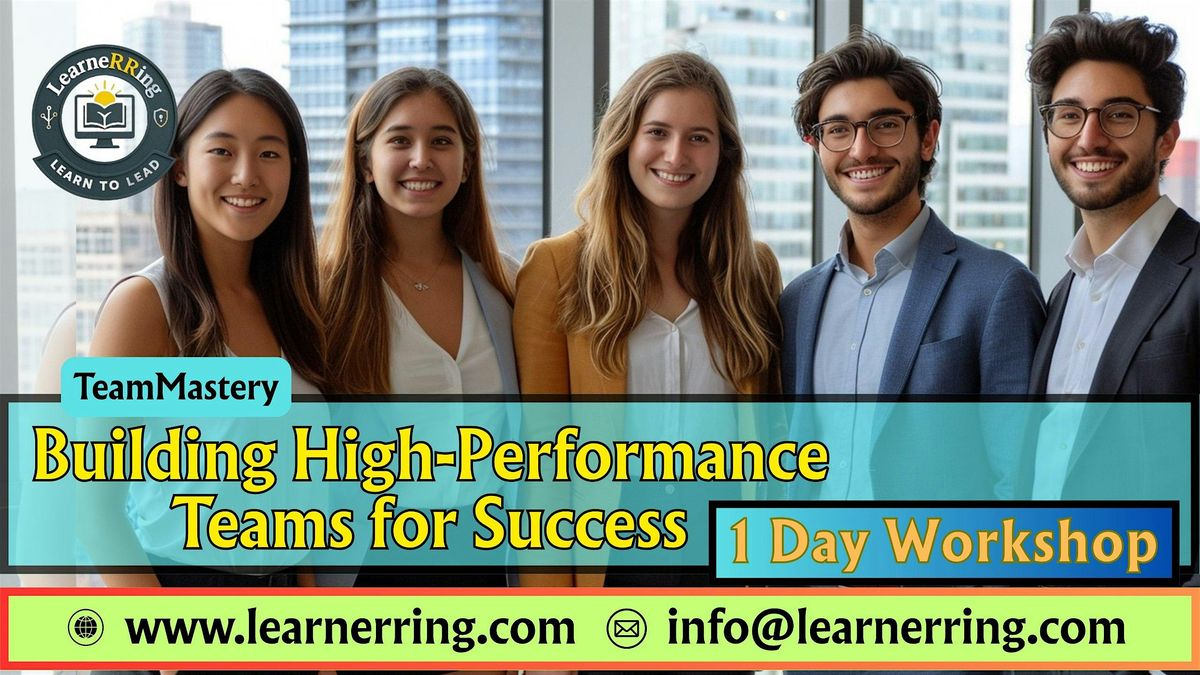 Building High Performing Teams 1 Day Workshop | Tampa, FL