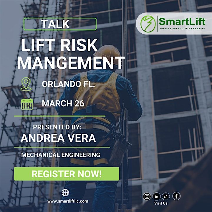 Risk management in lifting load activities.