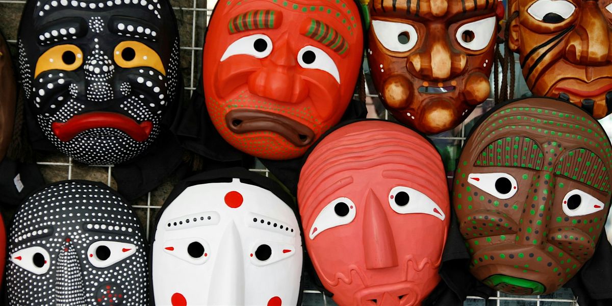 Halloween Korean Style Phantom of Opera - Make a Tal Mask