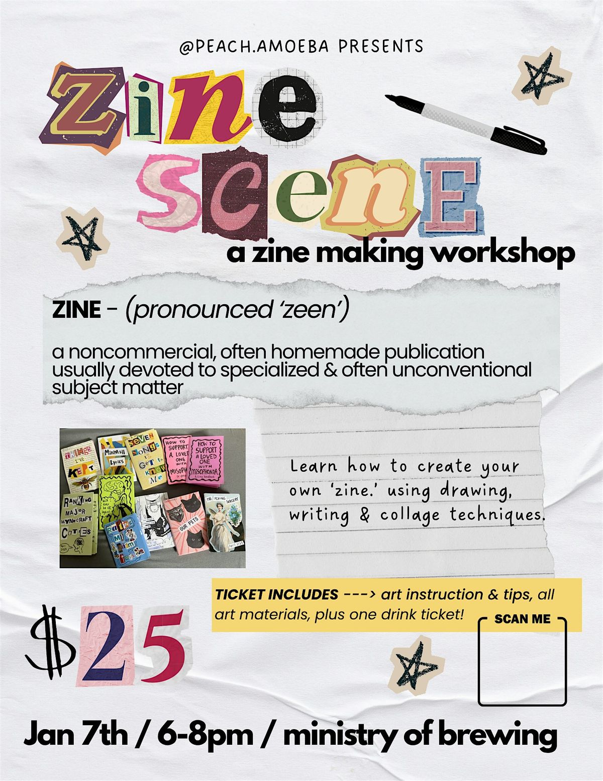 Zine Scene - A Zine Making Workshop