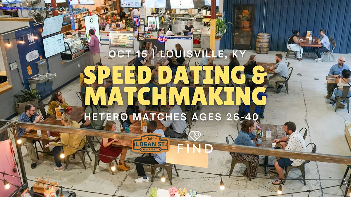 Speed Dating for Singles Ages 26-40 | Louisville, KY