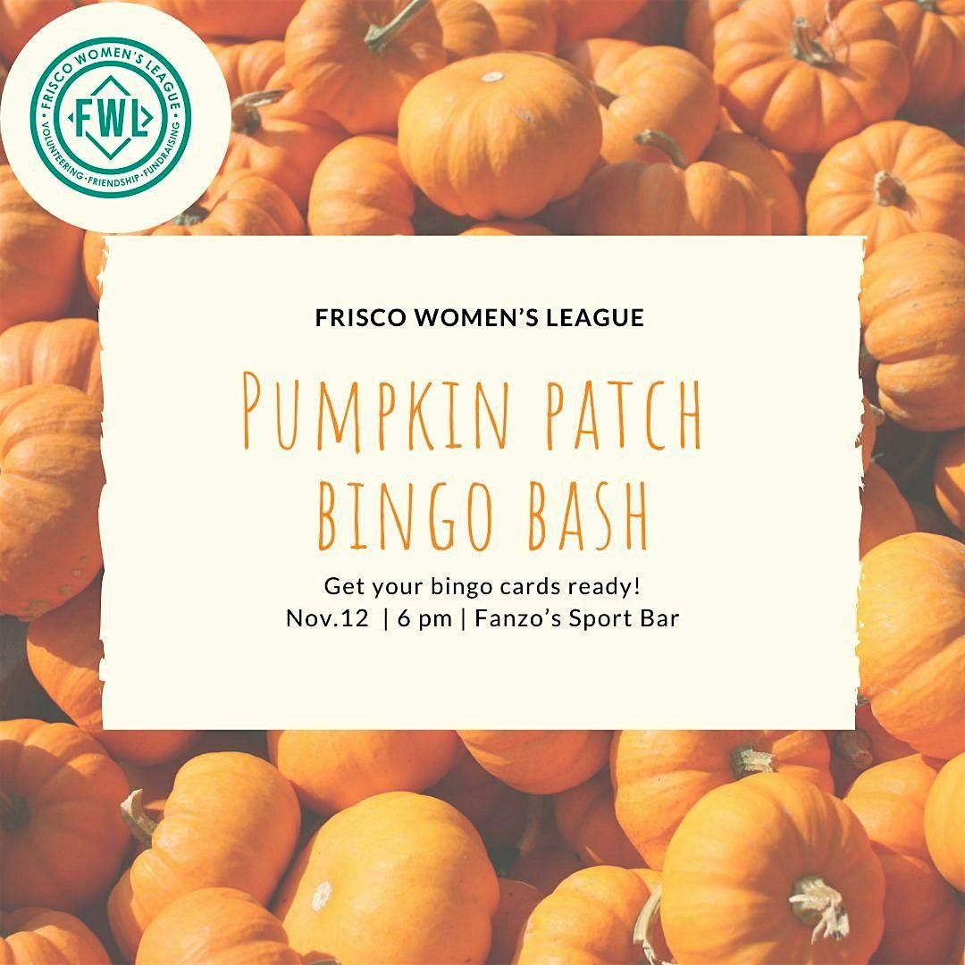 Pumpkin Patch Bingo Bash