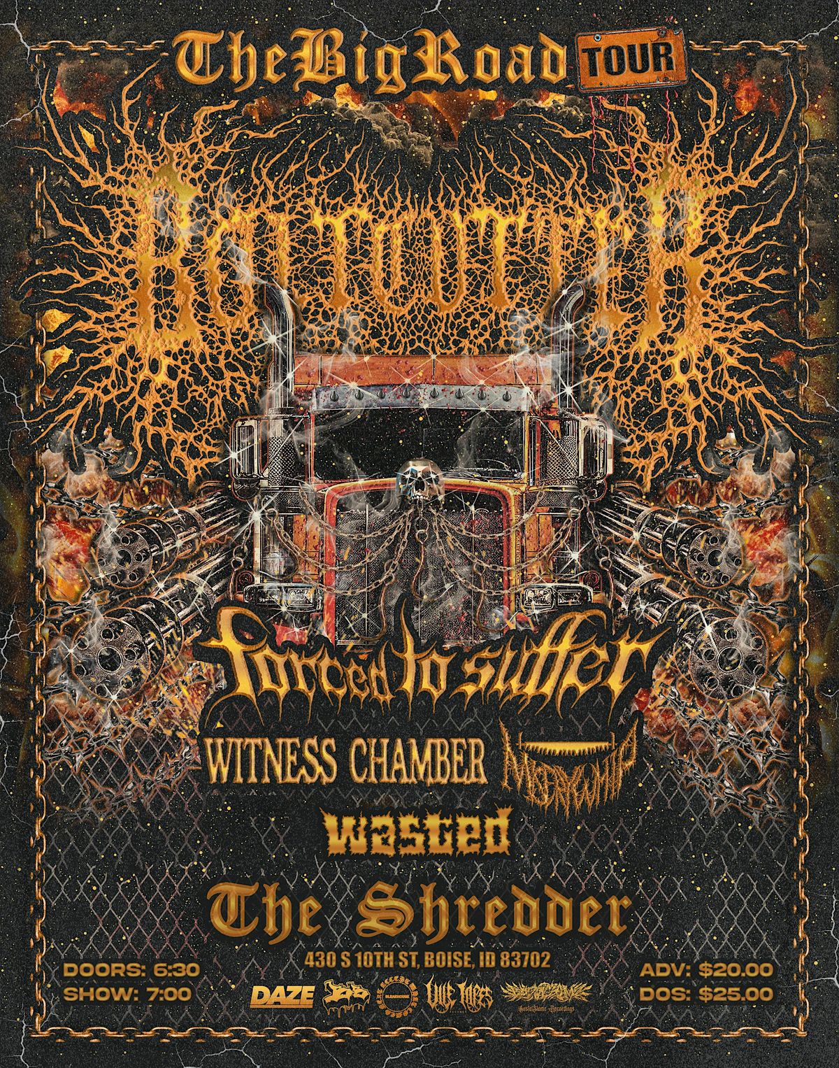 Boltcutter - Forced To Suffer - Witness Chamber - Misery Whip - Wasted