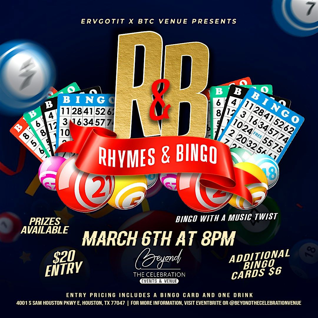 R & B ( RHYMES & BINGO) \u2013 Where Lyrics Meet Luck!