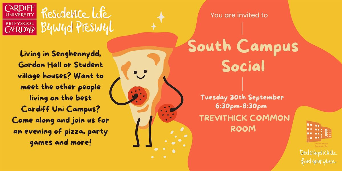 South Campus Social | Cymdeithas Campws De