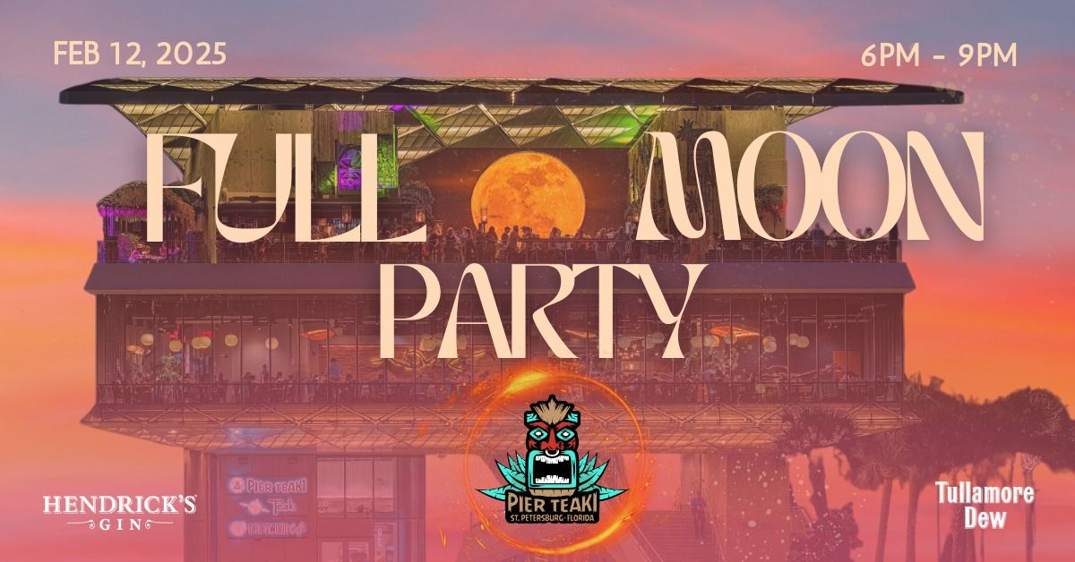 Full Moon Party at Pier Teaki 