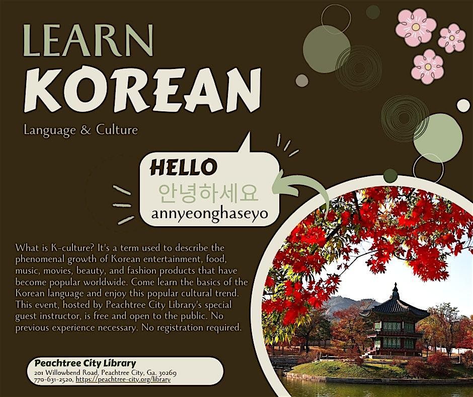 Learn Korean for Beginners - Winter 2025