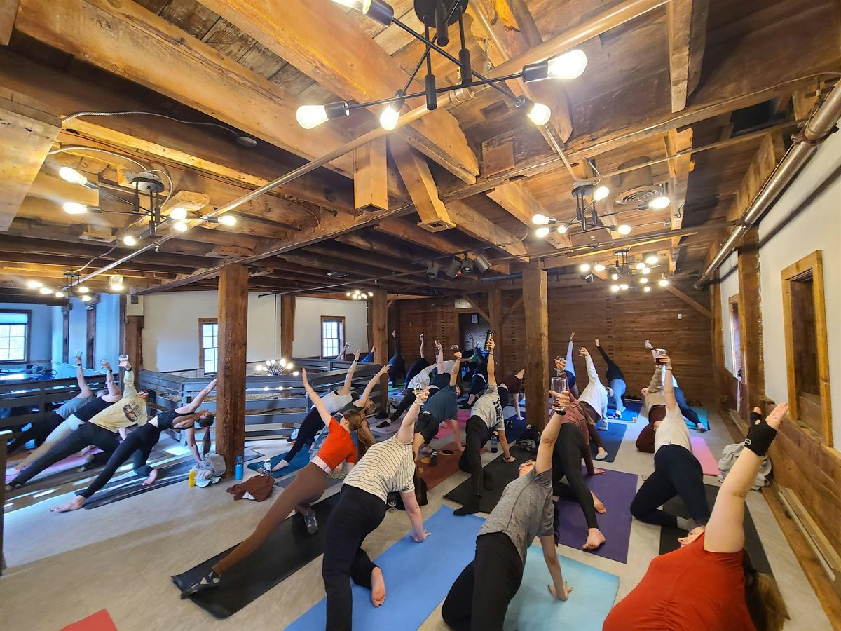 December Beer Yoga at Rising Storm Brewery - The Mill