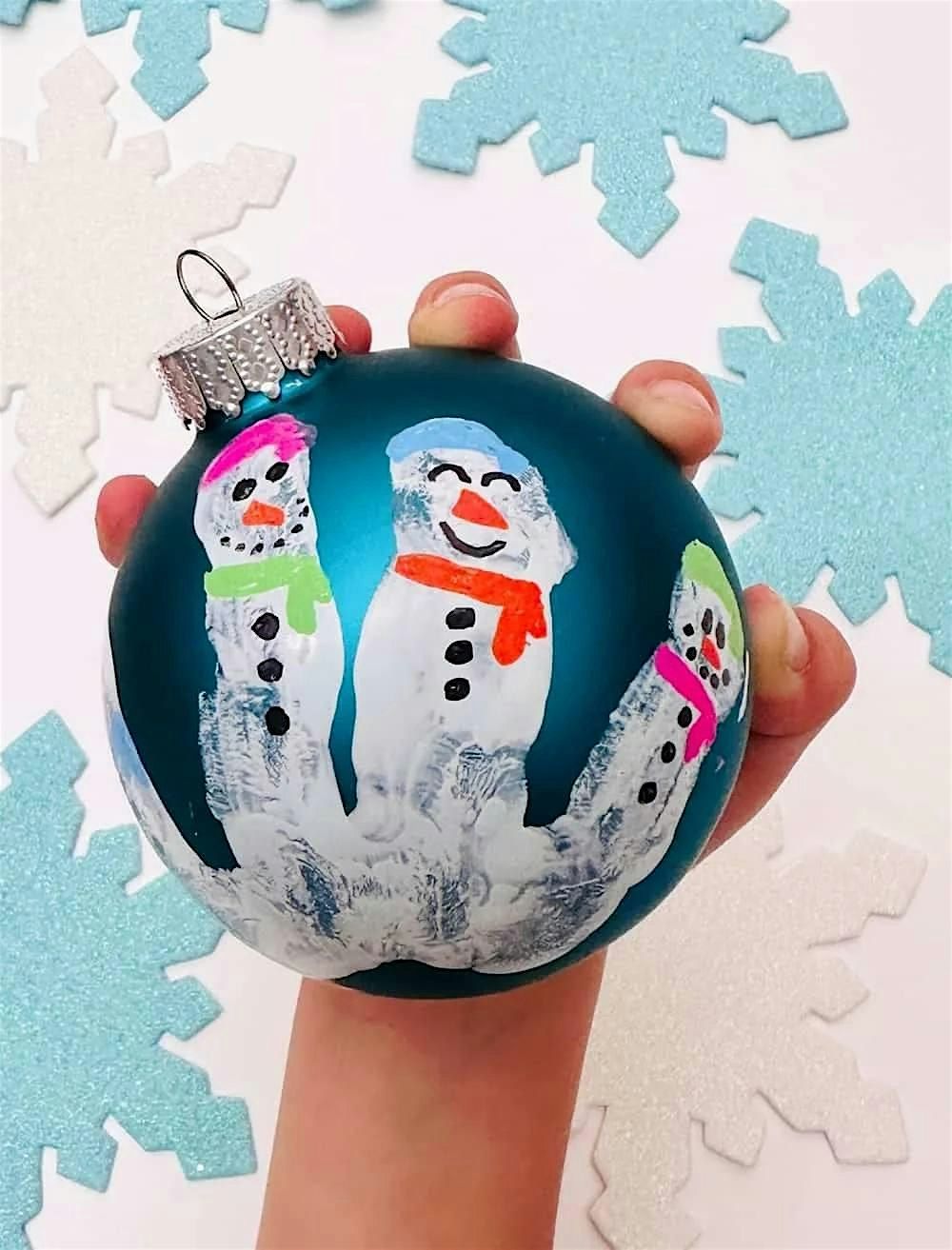 Kids Holiday Ornament Making