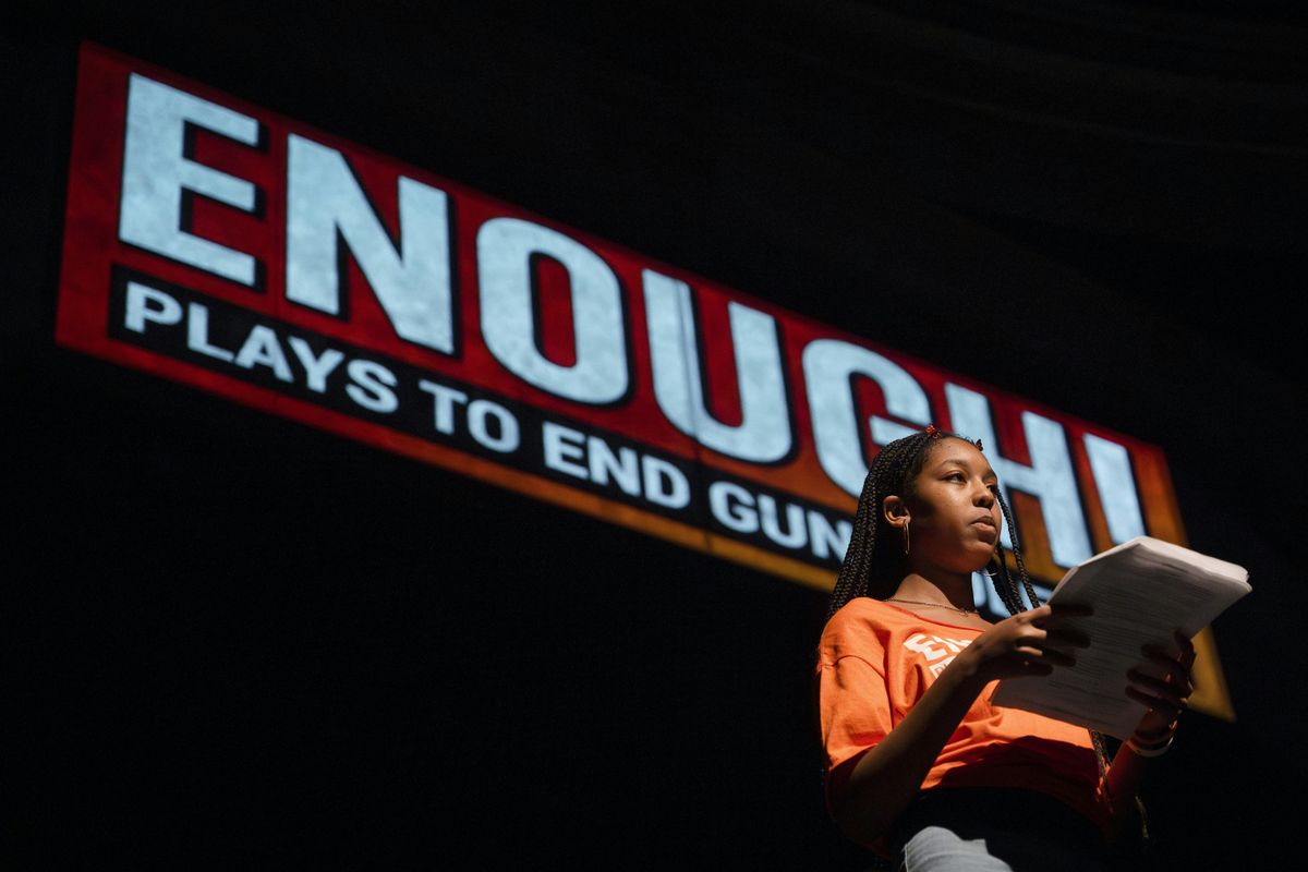 b.unity ENOUGH! Plays to End Gun Violence Nationwide Reading
