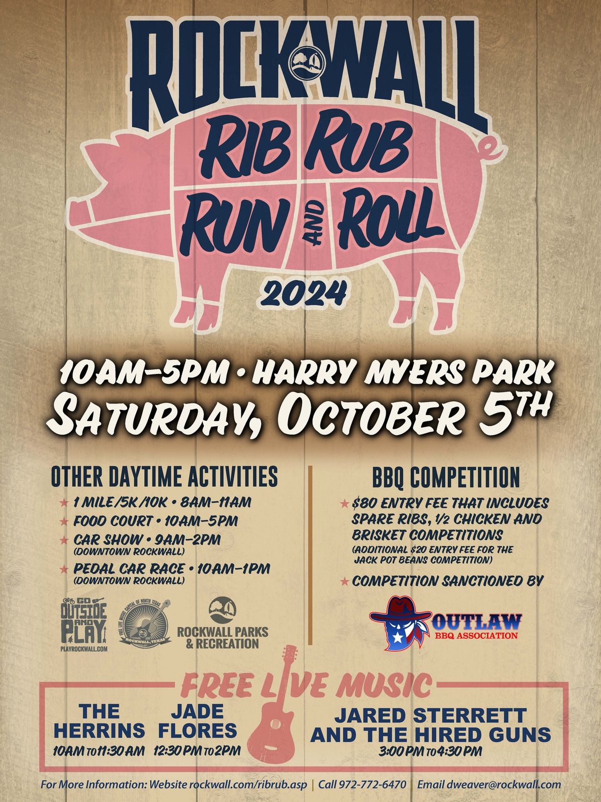 Rib Rub Run and Roll