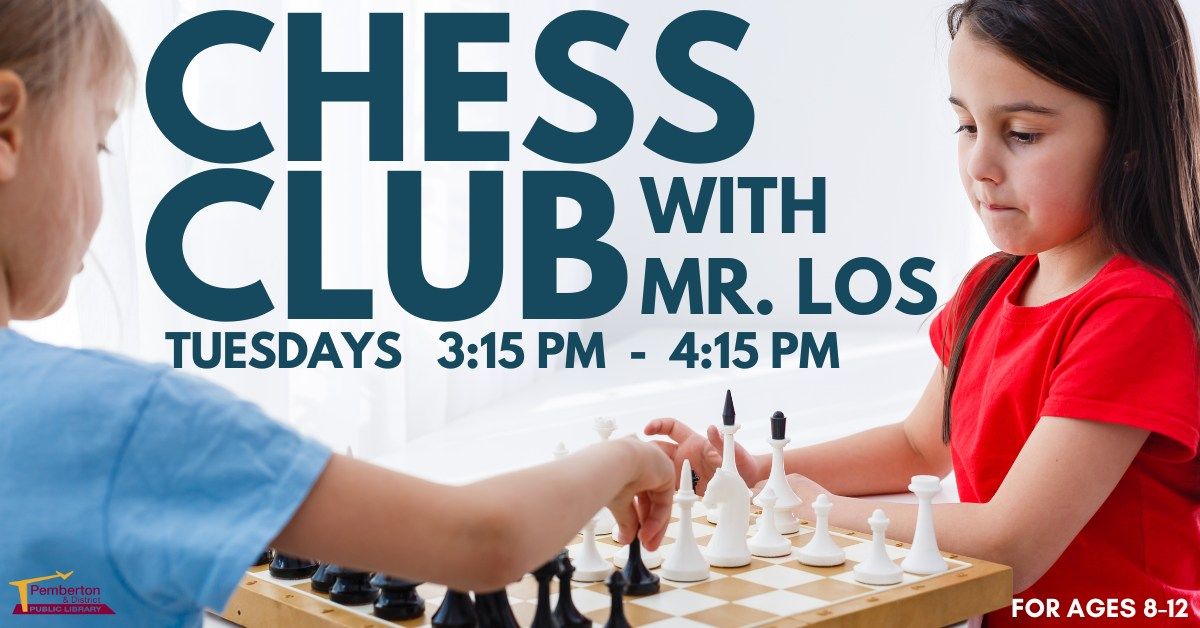 Chess Club with Mr. Los