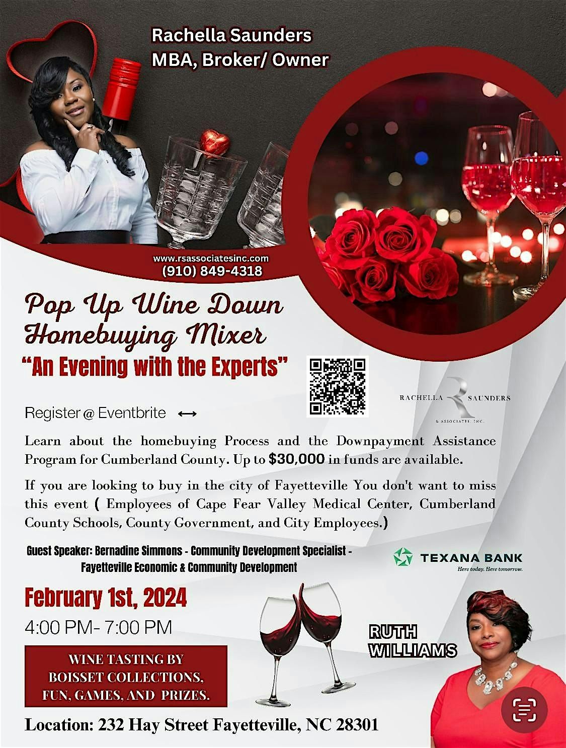 Pop Up Wine Down Homebuying Mixer: "An Evening with the Experts"