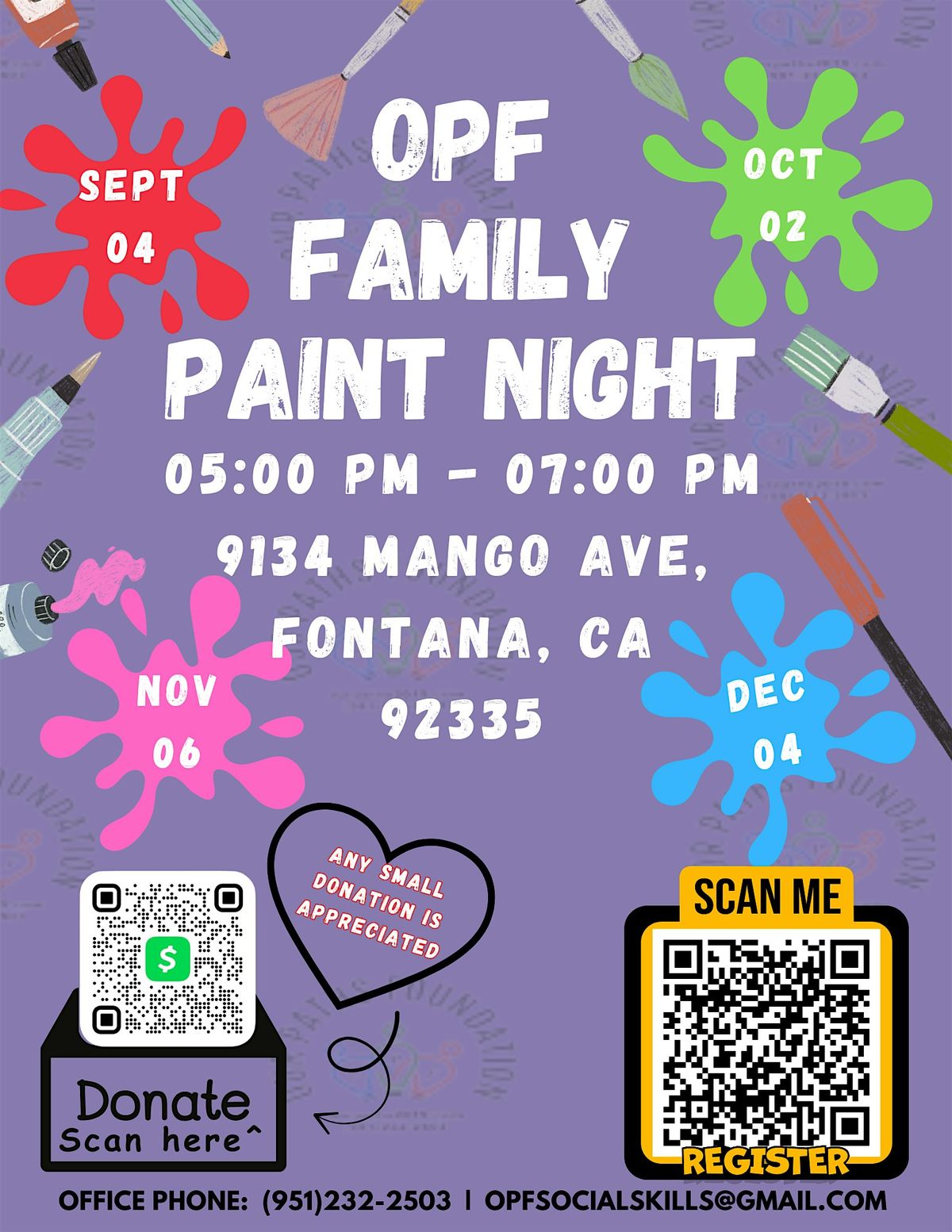 Family Paint Night