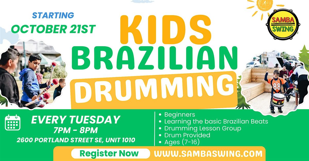 Kids Brazilian Drumming