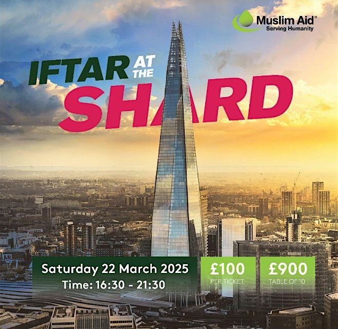 Iftar At the Shard 2025 - A Night For Change