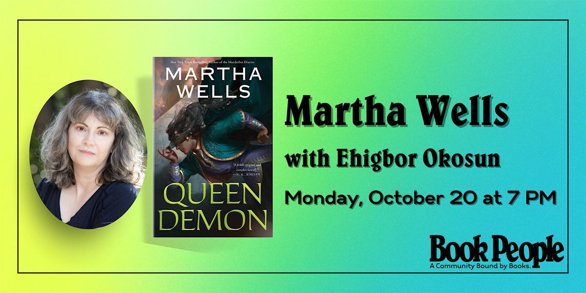 BookPeople Presents: Martha Wells - Queen Demon