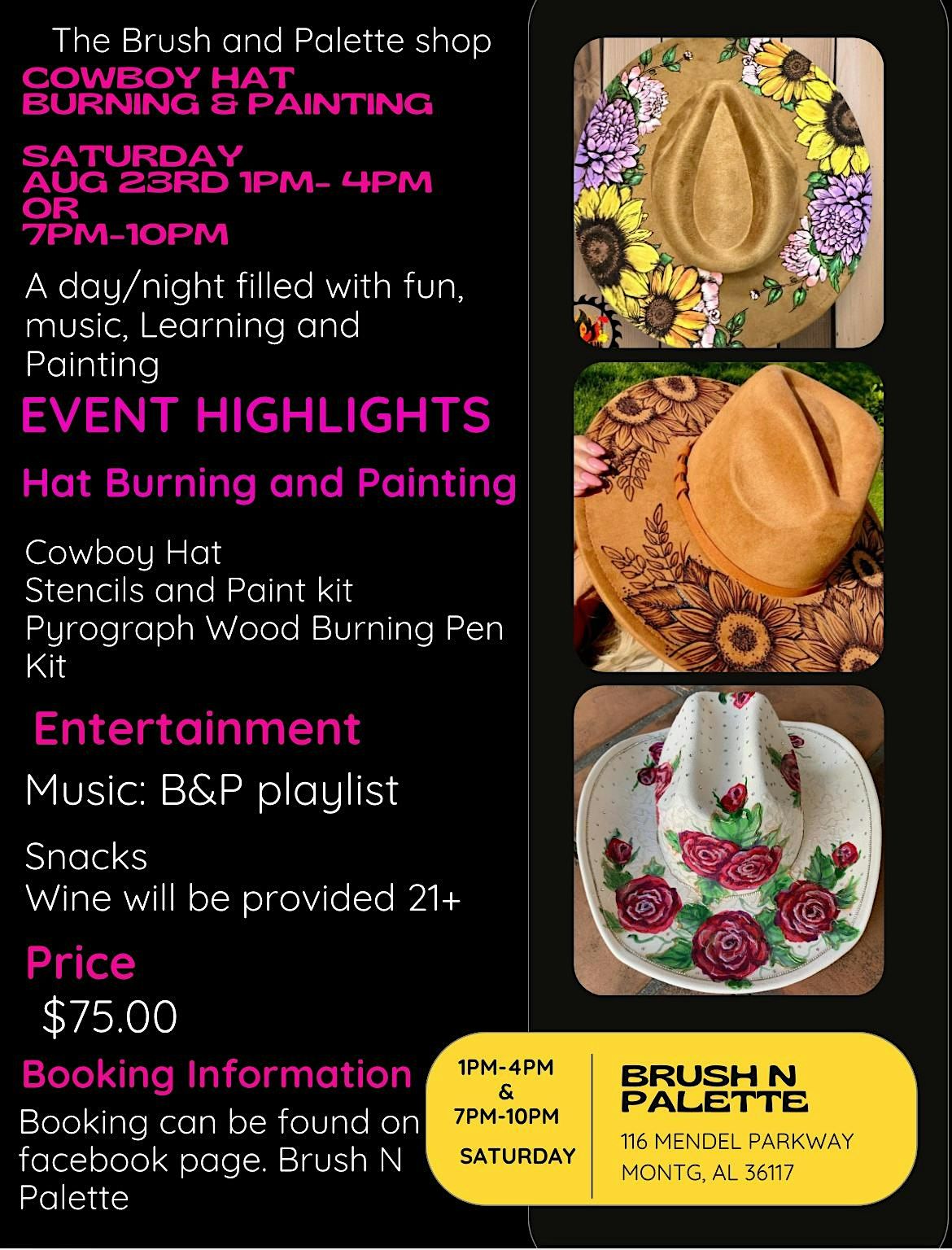 Cowboy Hat Burning Workshop