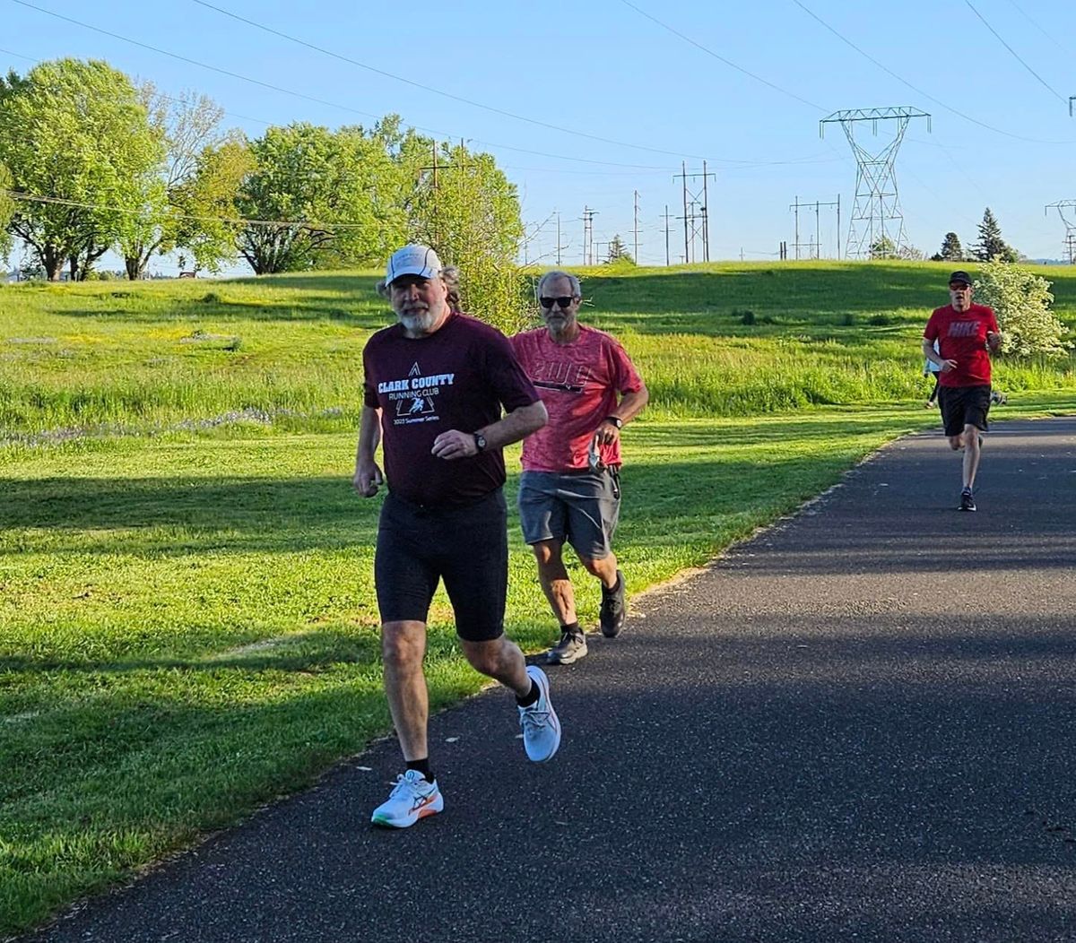 Washougal Greenway trail 2 & 3 mile run