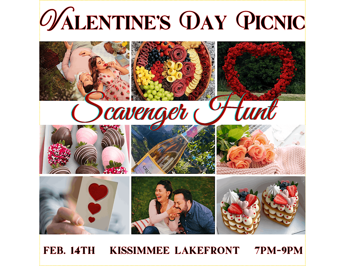 Valentine's Day Picnic & Scavenger Hunt