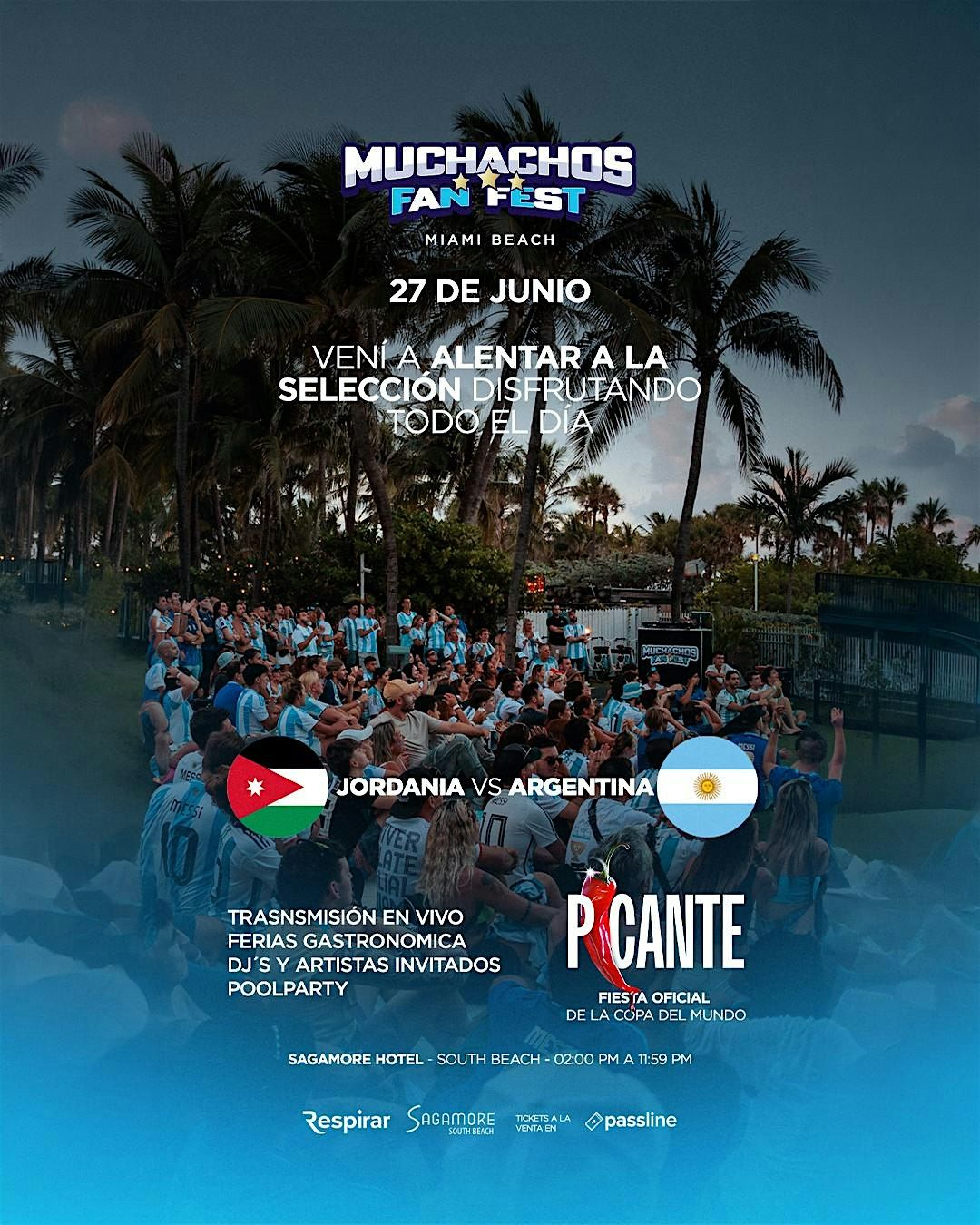 MUCHACHOS FAN FEST - ARGENTINA VS JORDANIA - WORLD CUP 2026