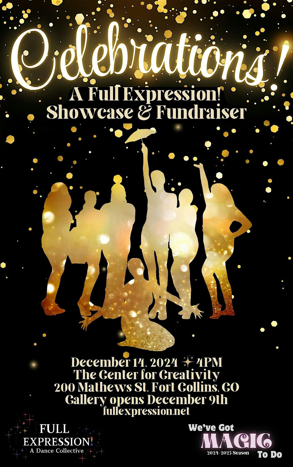 Celebrations! A Full Expression! Showcase & Fundraiser