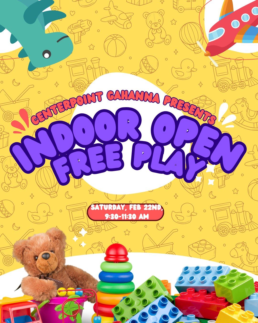 Indoor Open Free Play!