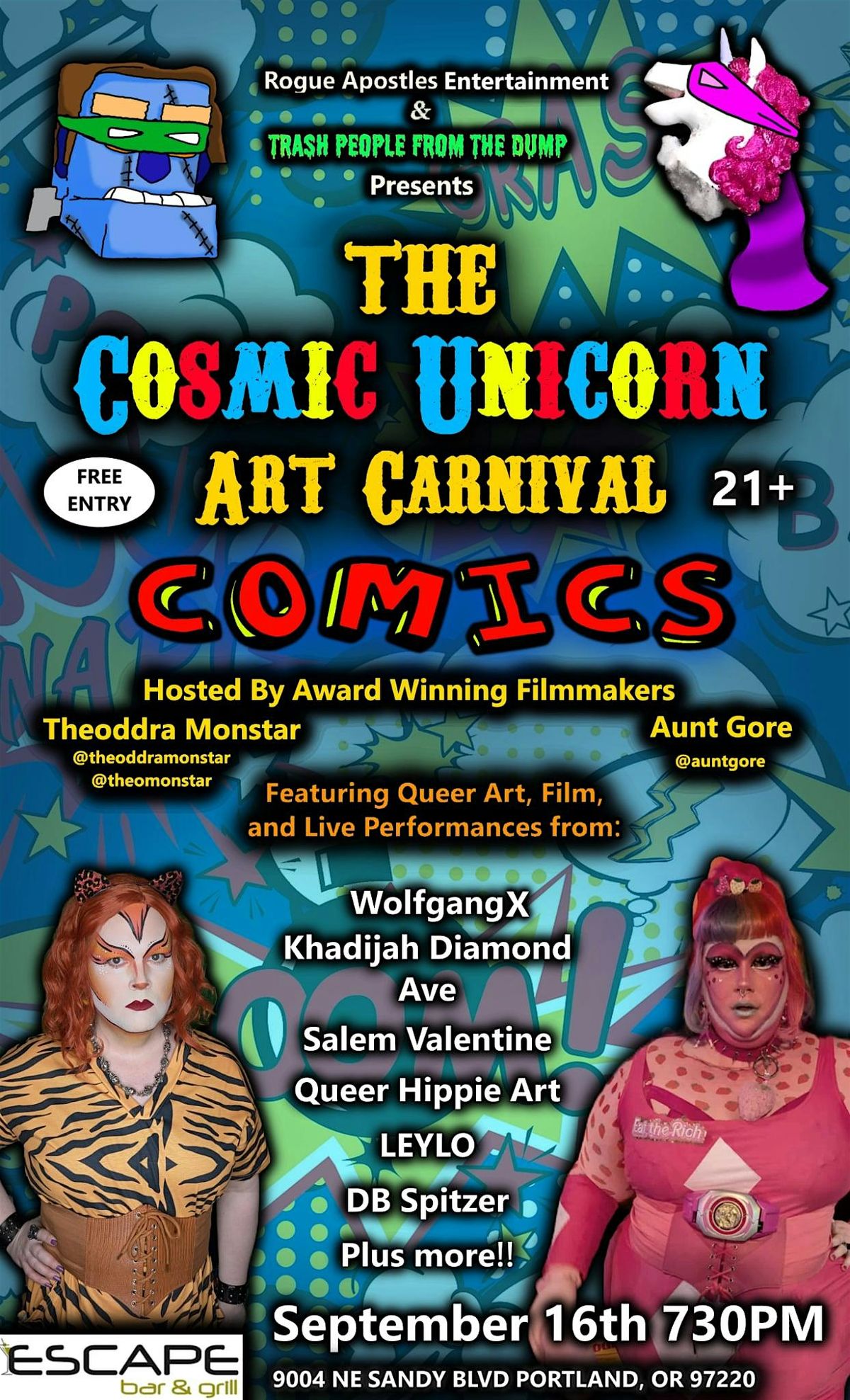 The Cosmic Unicorn Art Carnival COMICS Edition