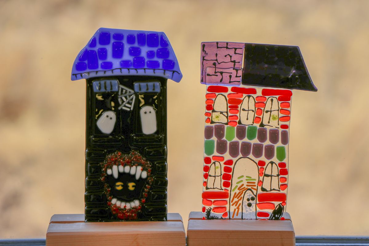 Glass Workshops: Haunted House Fused Glass