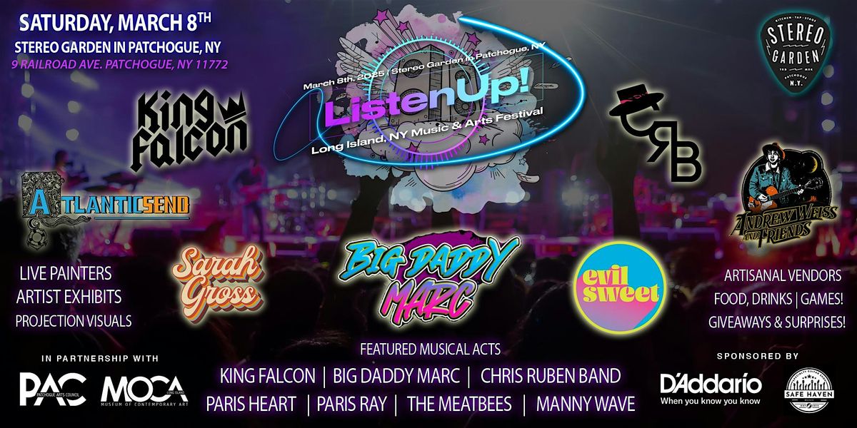 ListenUp! Long Island Music & Arts Spring Festival