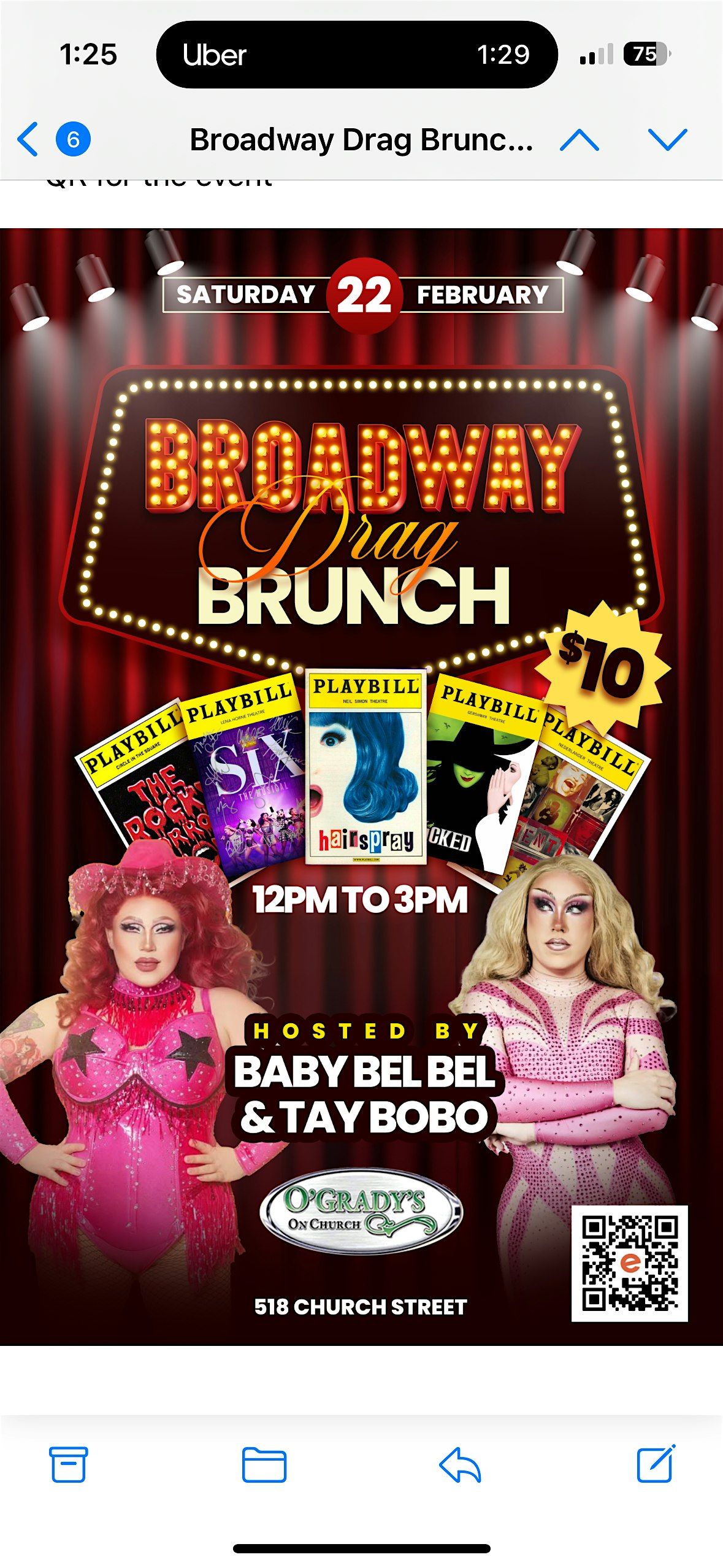 Broadway Drag Brunch